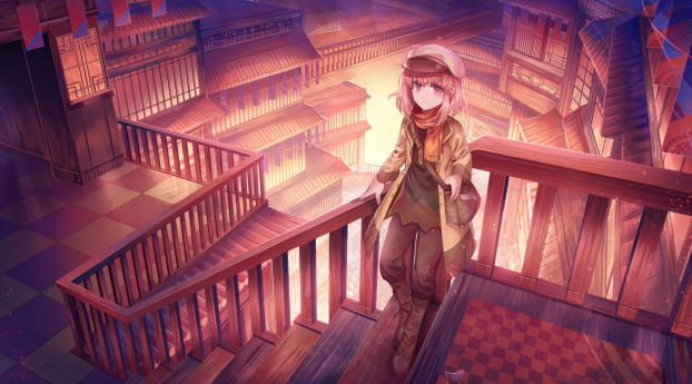Anime Girl Portrait Wallpaper 1080x1920 Resolution