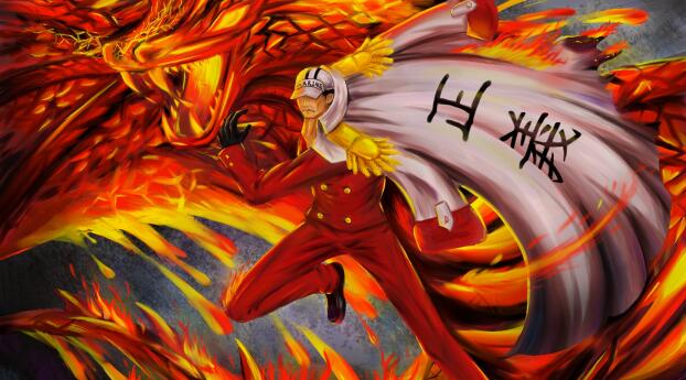 Anime One Piece Sakazuki Art Wallpaper