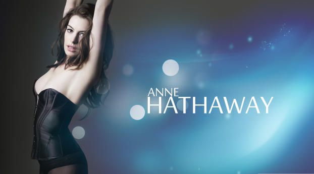 Anne Hathaway hot images Wallpaper 1080x2160 Resolution