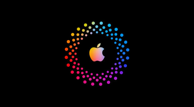 Apple 4k Logo Art Wallpaper