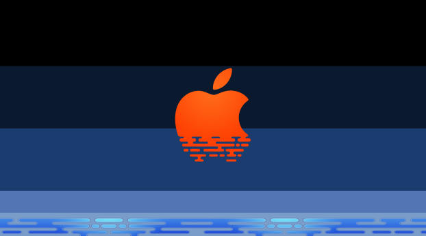 Apple Store Logo Art Wallpaper 480x484 Resolution