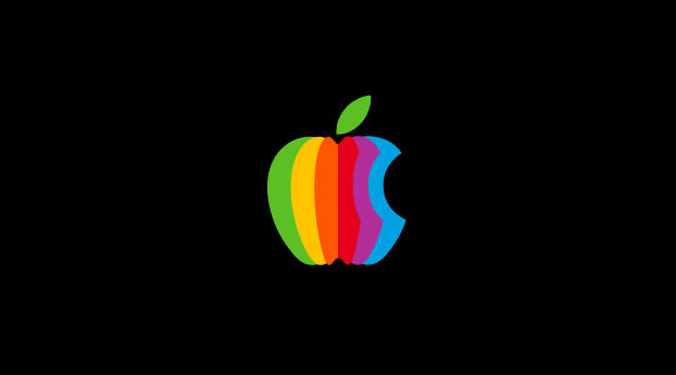 Apple Store Pride Logo Wallpaper 1280x720 Resolution