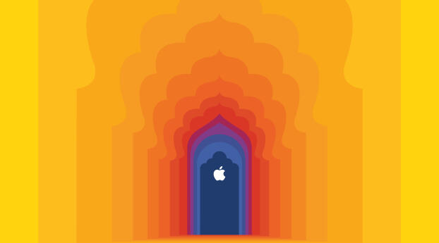 Apple Store Saket New Delhi Minimal India Wallpaper 5760x1080 Resolution
