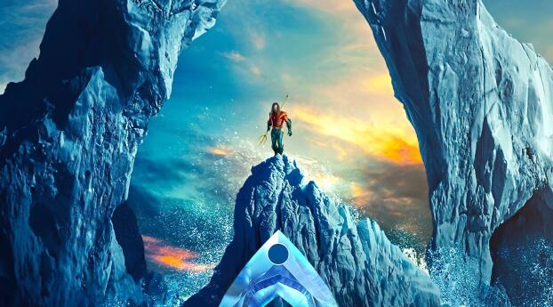 Aquaman Lost Kingdom Movie Wallpaper 1080x1920 Resolution