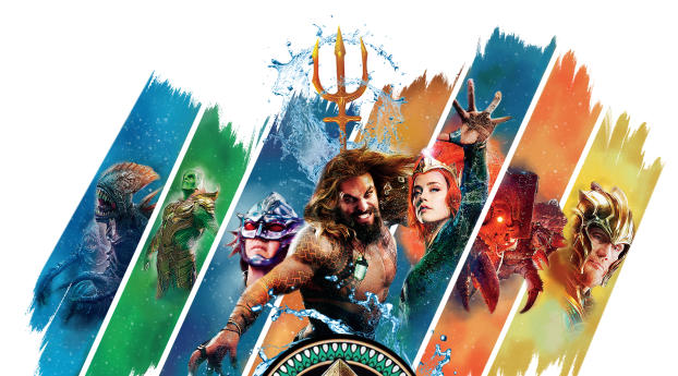 Aquaman Movie Team Wallpaper