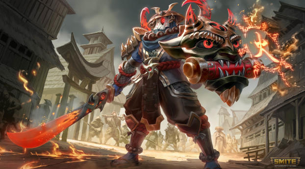 Ares Smite Wallpaper 3840x1600 Resolution