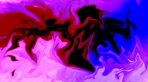 Artistic Liquefy Swirl Digital Art Wallpaper
