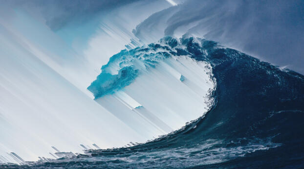 Artistic Wave HD Wallpaper