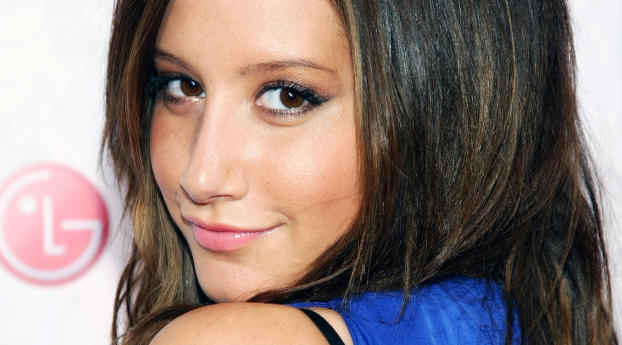 Ashley Tisdale Close Up Hd Photos Wallpaper 1242x2688 Resolution