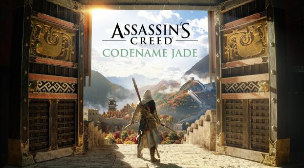 Assassin's Creed Codename Jade Gaming Poster 2024 Wallpaper 1440x2880 Resolution