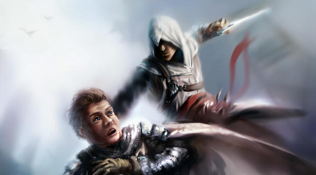 Assassins Creed Odyssey Templar Wallpaper 320x200 Resolution