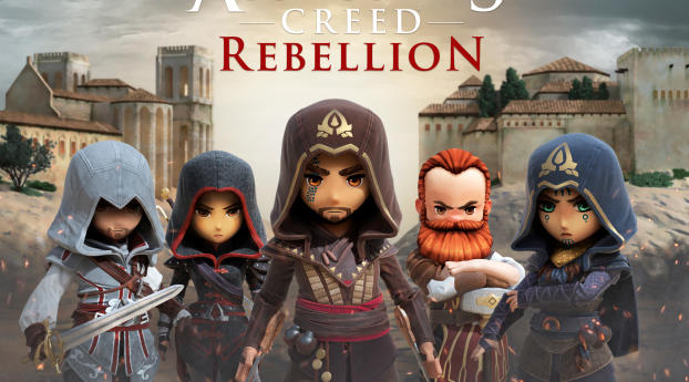  Assassins Creed Rebellion Game Post Wallpaper 360x640 Resolution