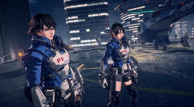 Astral Chain Game Wallpaper 640x1136 Resolution