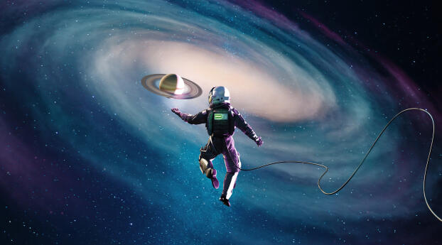 Astronaut 4k Art 2022 Wallpaper 1440x900 Resolution