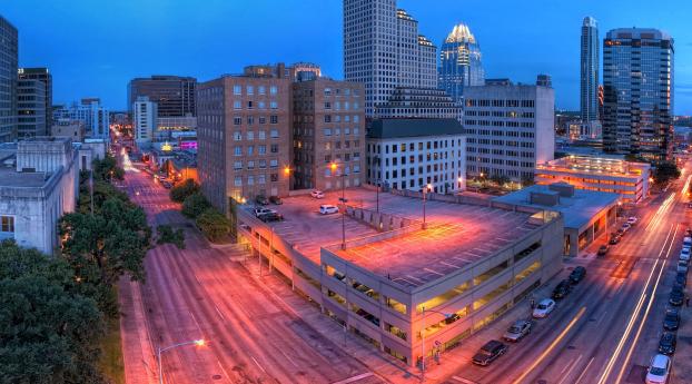 austin, texas, buildings Wallpaper 640x1136 Resolution