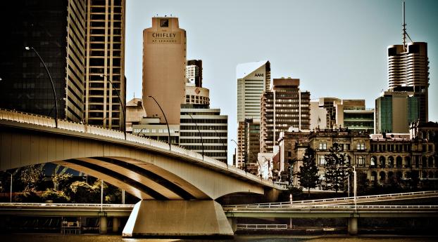australia, bridge, building Wallpaper