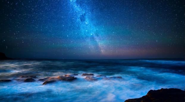 Australia Milky Way Wallpaper 1600x900 Resolution
