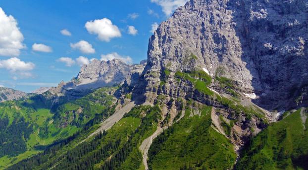austria, alps, mountains Wallpaper 1125x2436 Resolution