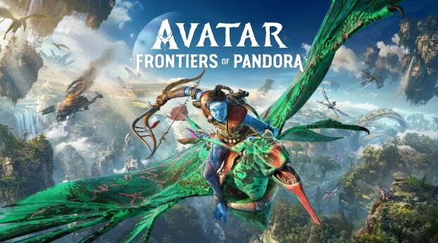 Avatar Frontiers of Pandora 4K Gaming Poster Wallpaper 1080x2248 Resolution