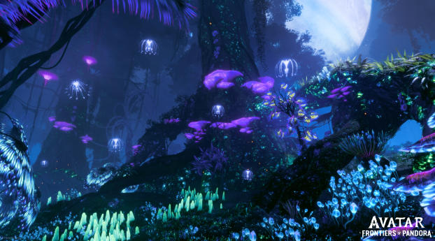Avatar Frontiers of Pandora Wallpaper 1080x2340 Resolution