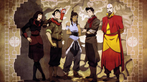 Avatar The Legend Of Korra HD Wallpaper 3840x3840 Resolution