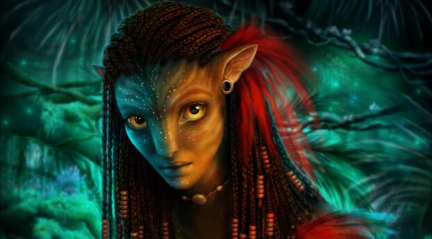 Avatar The Way Of Water HD Movie Art Wallpaper 6000x1688 Resolution