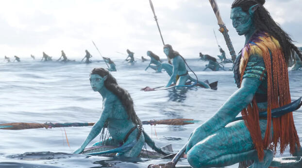 Avatar The Way Of Water Movie Still 2022 Wallpaper