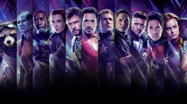 Avengers Endgame All Superhero Characters Wallpaper 7680x4320 Resolution