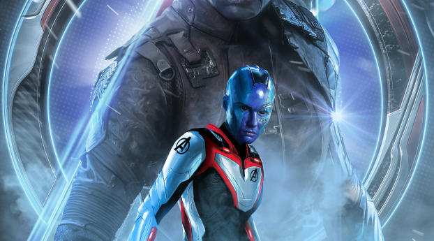 Avengers Endgame Nebula Poster Art Wallpaper