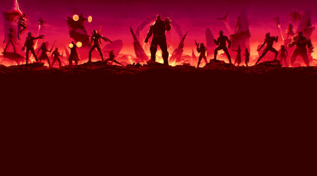 Avengers Endgame New Artwork Wallpaper 720x1560 Resolution