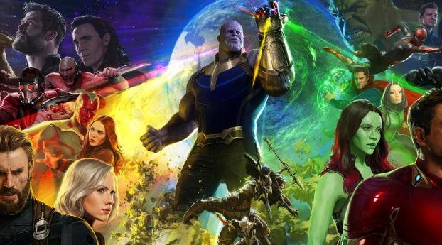Avengers Infinity War 2018 Wallpaper 1450x450 Resolution
