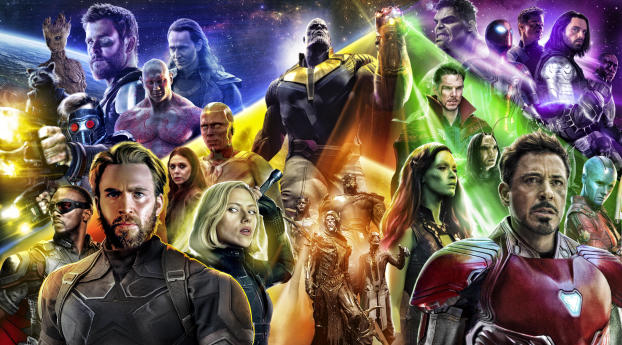 Avengers Infinty War 2018 Poster Wallpaper