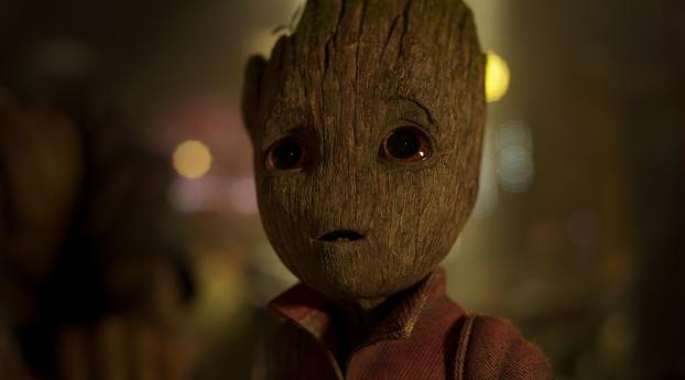 Baby Groot Guardians of the Galaxy Vol 2 Wallpaper 1440x2992 Resolution