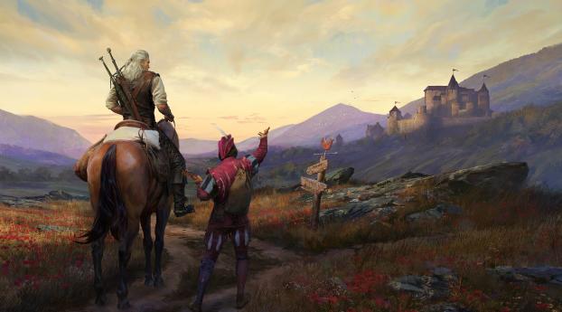 Background Of The Witcher 3 Wild Hunt Wallpaper 1024x768 Resolution