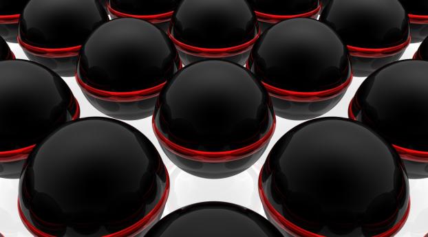 balls, black, surface Wallpaper 802x1282 Resolution