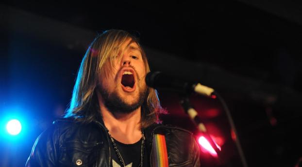 band of skulls, mouth, show Wallpaper 2048x2048 Resolution