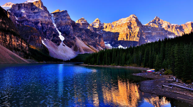 banff national park, canada, lake Wallpaper 1125x2436 Resolution