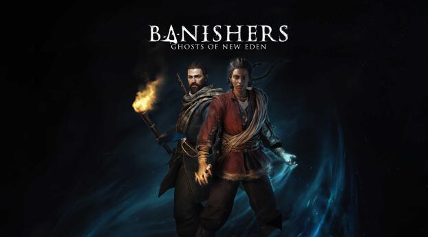 Banishers Ghosts of New Eden 8K Gaming Wallpaper