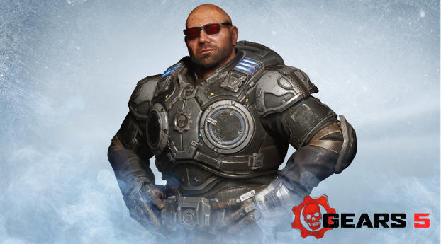 Batista In Gears 5 Wallpaper 1400x900 Resolution