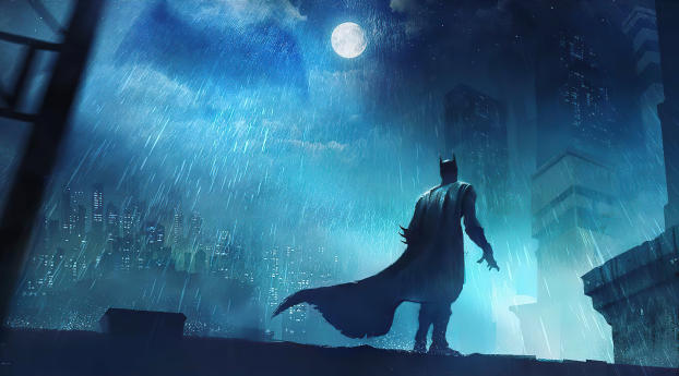 Batman 4K Dark Night Wallpaper 720x1544 Resolution