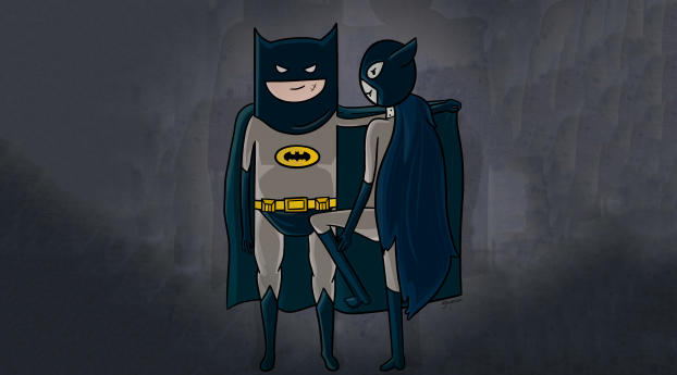 Batman And Catwoman Wallpaper 1440x1440 Resolution