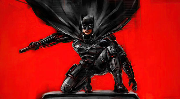 Batman Art 2020 DC Comic Wallpaper 1600x600 Resolution