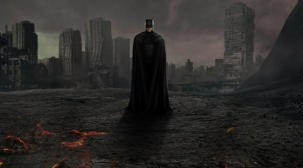 Batman Dark Knight ZSJL Wallpaper 3000x3000 Resolution
