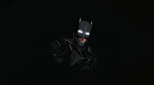 Batman Dark Minimal 8k Wallpaper 240x320 Resolution