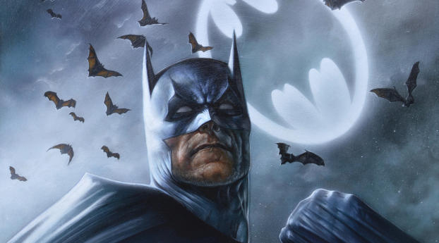 Batman Dc Comic Art Wallpaper 1080x2340 Resolution