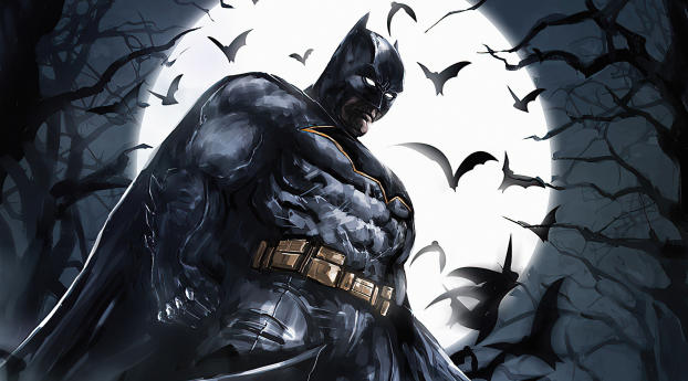 Batman New 2020 Art Wallpaper 1080x2400 Resolution