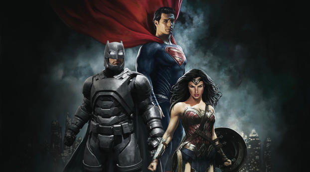 Batman V Superman: Dawn Of Justice Art Wallpaper 3840x1200 Resolution