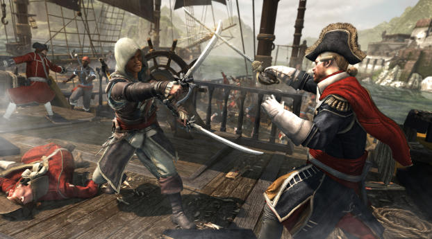 battle, ship Wallpaper 640x960 Resolution