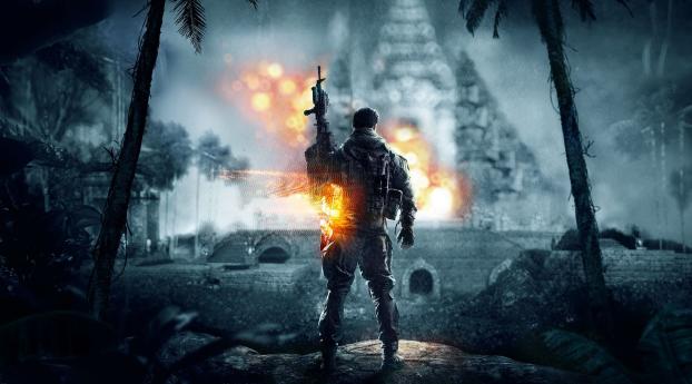 Battlefield 4 Game Mission Wallpaper 1080x2160 Resolution