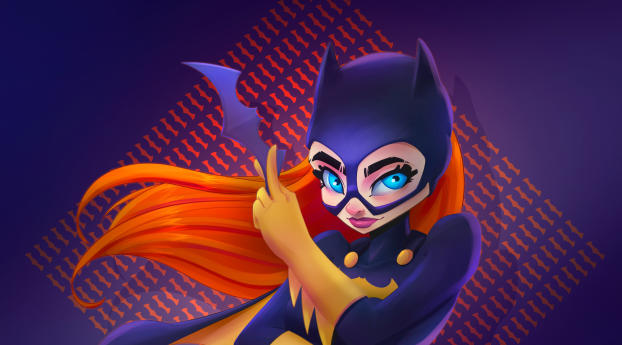 Batwoman Cartoon Wallpaper 1080x2232 Resolution